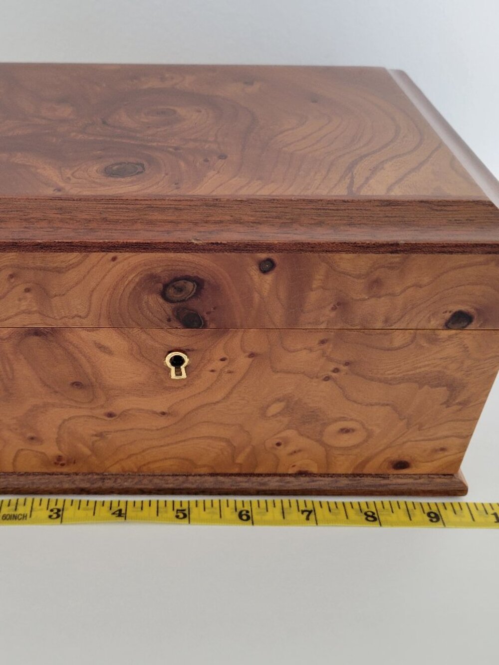 Agresti Vintage Luxury Jewelry Box Handcrafted of Briarwood in Florence, Italy - Picture 14 of 16